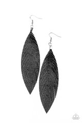 Paparazzi Accessories - Feather Fantasy – Black
