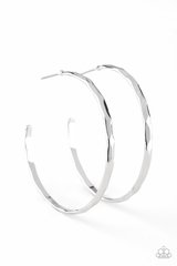 Paparazzi Accessories - Geo Edge – Silver