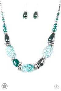 In Good Glazes Necklace -Peach