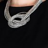 Paparazzi Accessories - Knotted Knockout - Silver