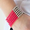 Paparazzi Accessories - LAYER It On Thick – Pink