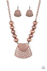 Paparazzi Accessories - Large and In Charge - Copper