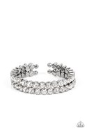 Paparazzi Accessories - Megawatt Majesty - White