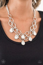 Load image into Gallery viewer, Show-Stopping Shimmer Necklace Set-White
