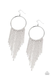 Paparazzi Accessories - Streamlined Shimmer White