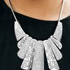 Untamed Necklace Silver and Brass