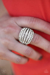 Paparazzi Accessories Blinding Brilliance White Ring