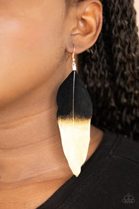 Paparazzi Accessories - Fleek Feather - White